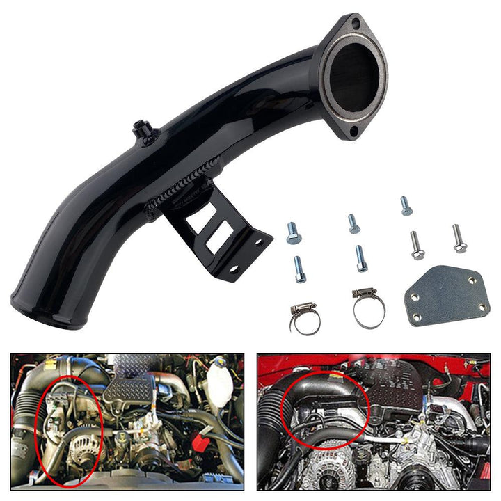 2004-2005 6.6L Duramax LLY EGR Delete Kit With High Flow Intake for GMC Chevrolet 2500 3500 HD 4500 5500 - 9PHX