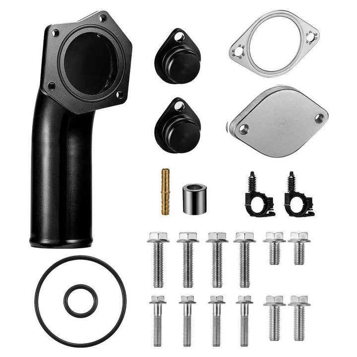 2008-2010 6.4L Powerstroke EGR Delete Kit with High Flow Intake Elbow for Ford F250 F350 F450 F550 - 9PHX