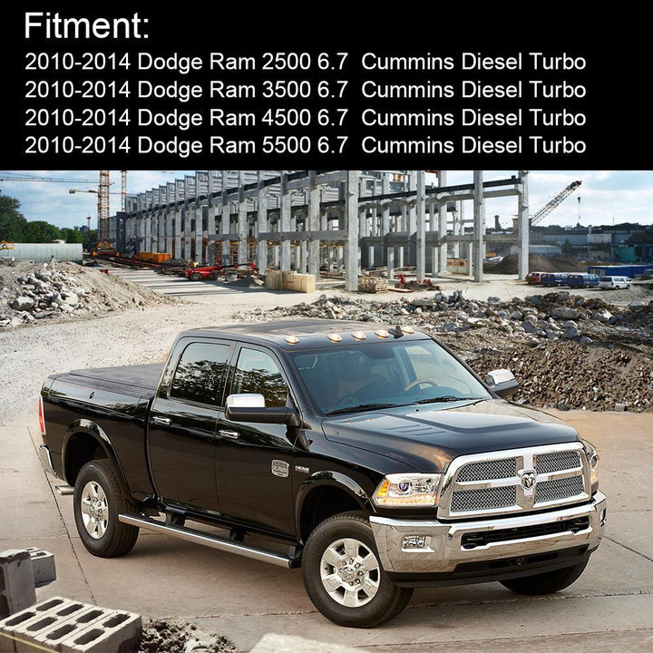 2010-2014 6.7L Cummins EGR Delete Kit Throttle Valve Cooler for Dodge Ram 2500 3500 4500 5500 - 9PHX