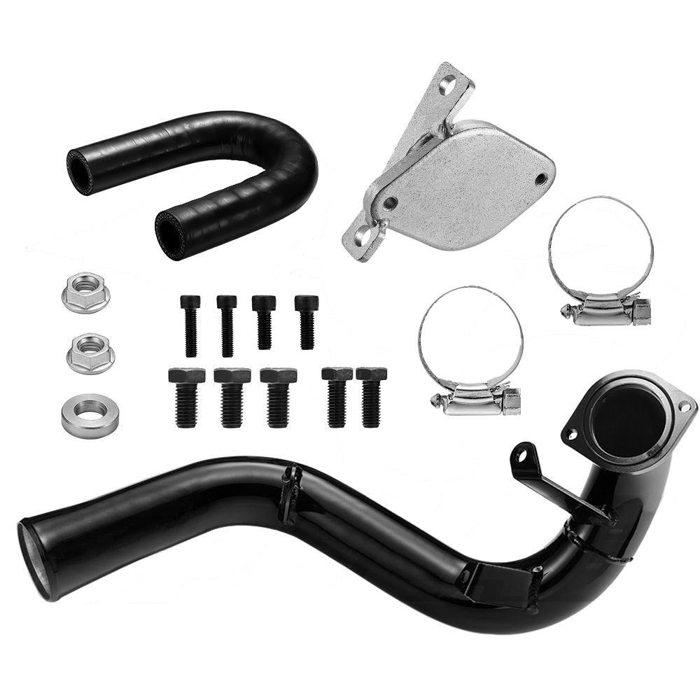 6.6L Duramax LMM EGR Delete Kit High Flow Intake Elbow Pipe Tube for