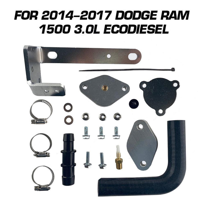 2014-2019 EcoDiesel 3.0L EGR Valve & Cooler Delete Kit for Dodge Ram 1500 - 9PHX